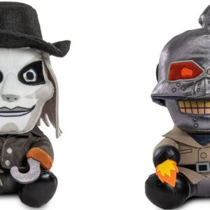 Blade and Torch from the Puppet Master franchise are joining the Phunny Plush line from Kidrobot this March