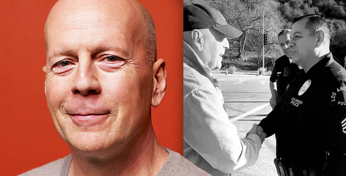 Bruce Willis, video, first responders