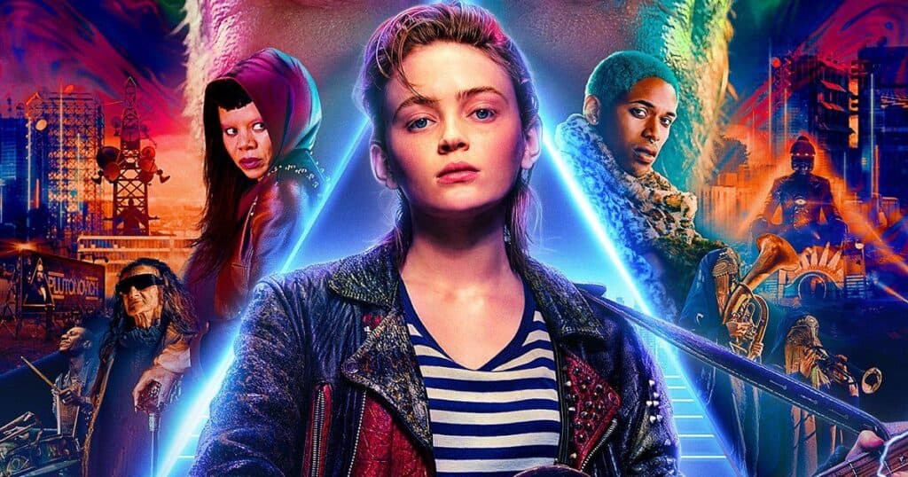 Trailer telah dirilis untuk opera rock pasca-apokaliptik Hulu O'Dessa, dibintangi wastafel Sadie dari Stranger Things