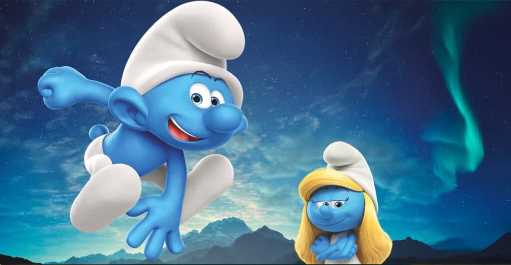 Smurfs, teaser, trailer, Paramount