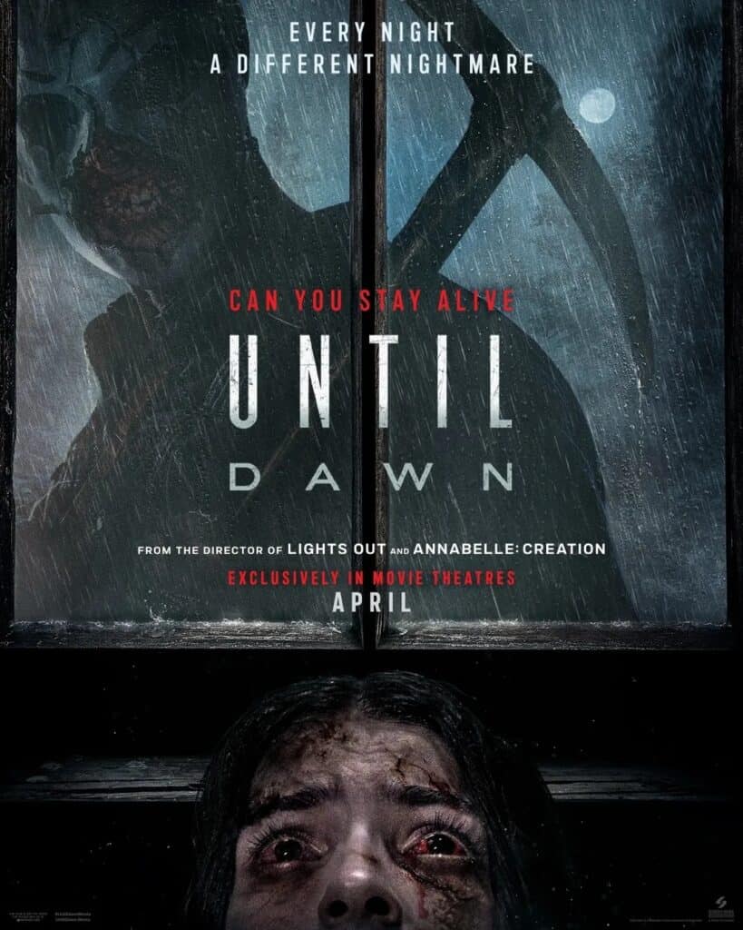 Until Dawn character poster