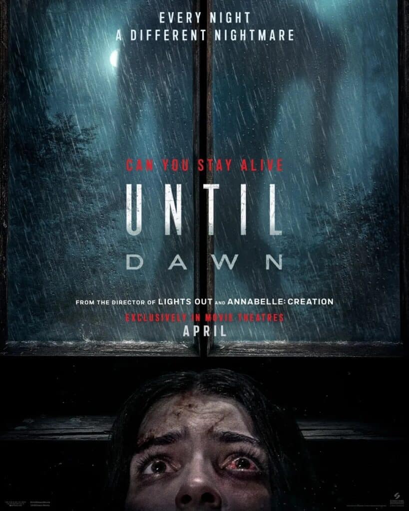 Until Dawn character poster