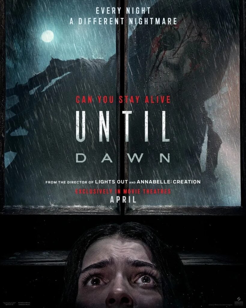 Until Dawn character poster