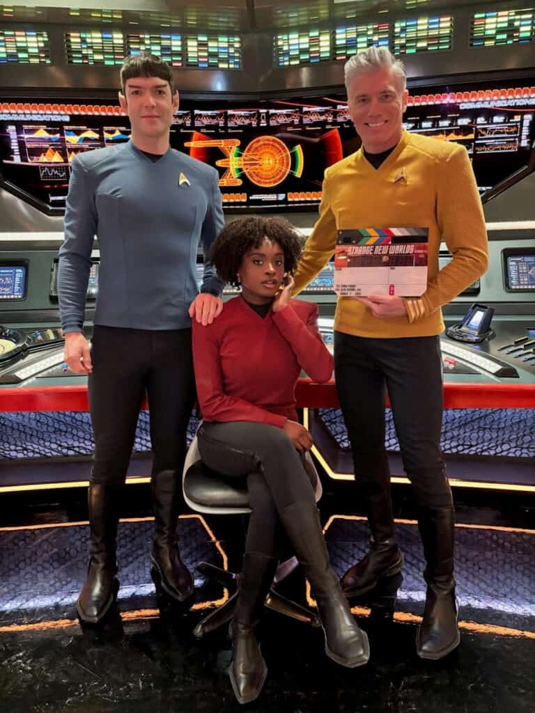 Star Trek: Strange New Worlds, season 4 production photo